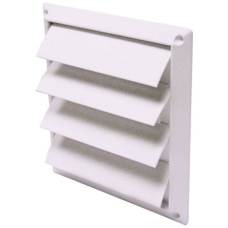 LAMBRO Hood Vent Louver Plst 6In Wht 361W